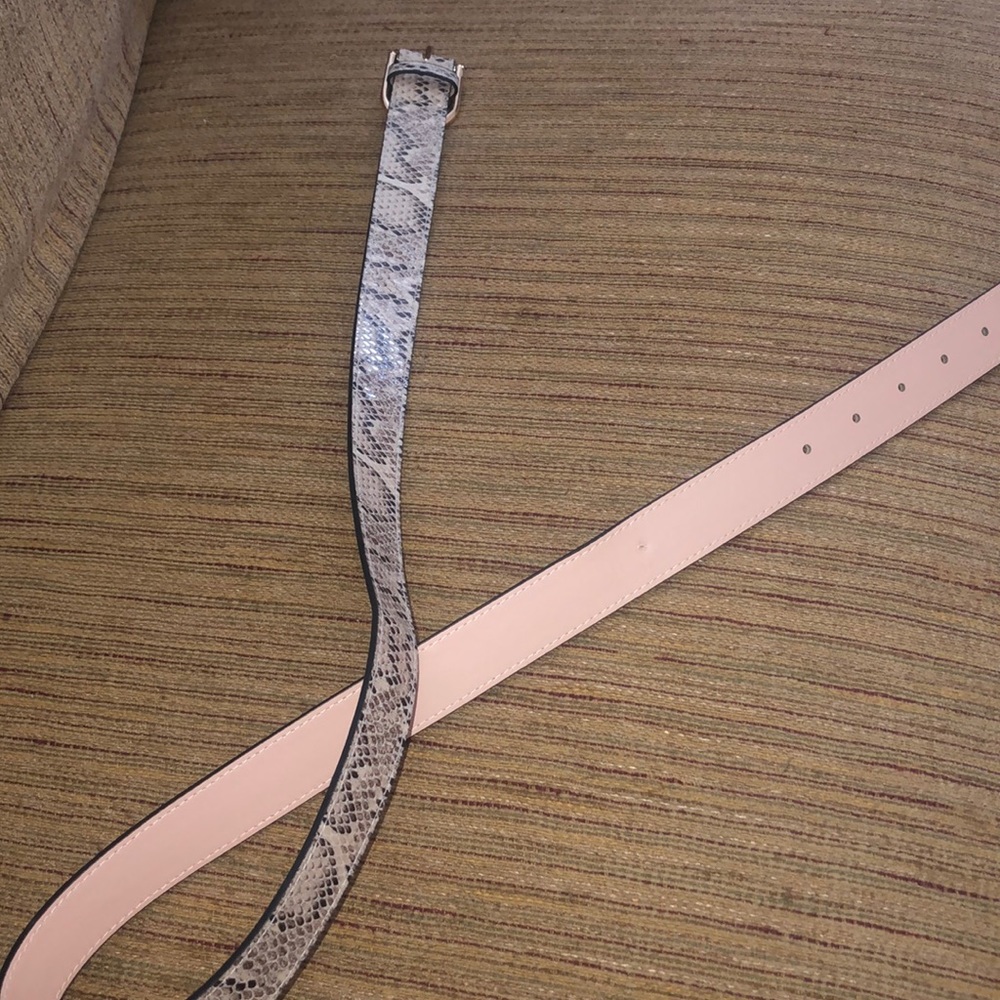 H&M Snake Print Belt